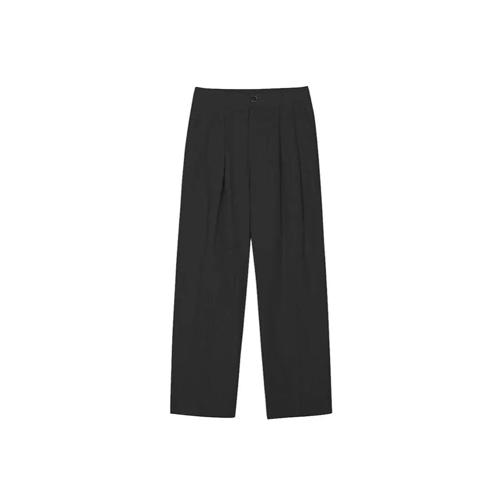 Men's cotton linen suit trousers in apricot colour with micro-elastic fabric and pencil pants leg opening
