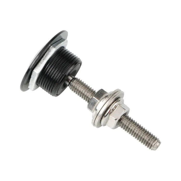 30mm diameter racing car engine cover lock in aluminium alloy with iron screw component