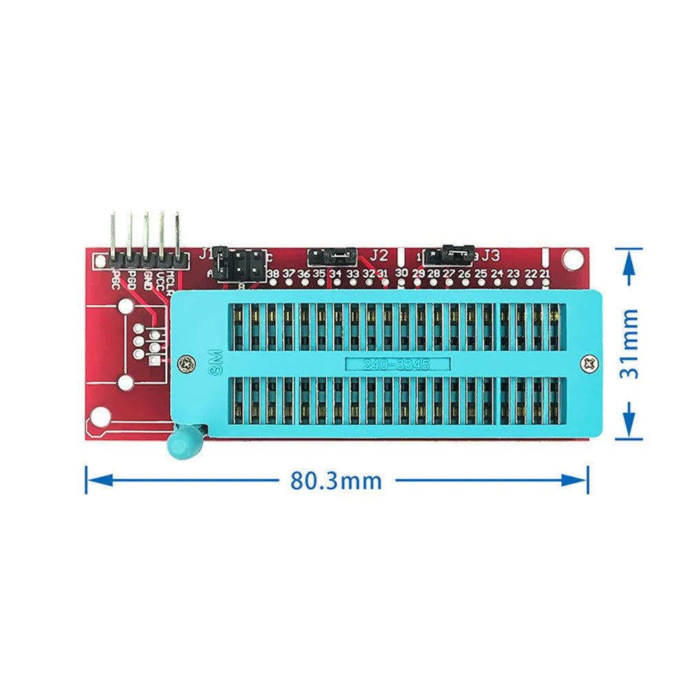 Offline PIC microcontroller programmer burner with ICD2 burning socket.