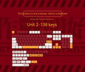 138 colourful Boy and Girl themed PBT keycaps for mechanical keyboards, packed in a box.