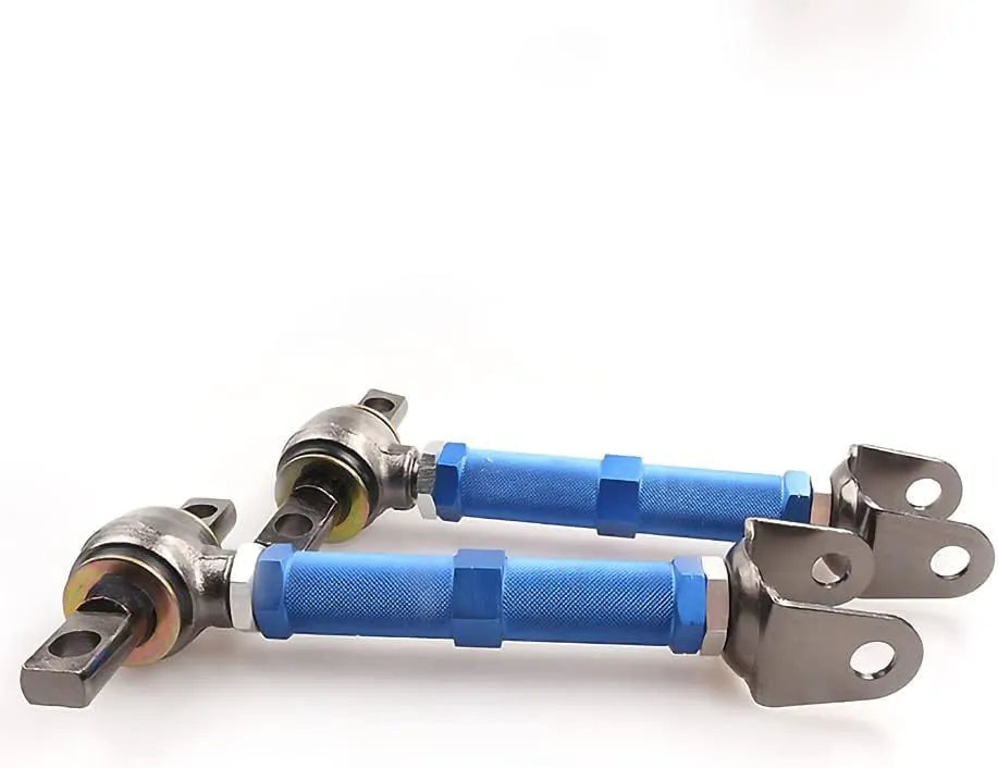 Blue aluminium alloy pull rod rear wheel recliner for Honda Civic EP3 ES suspension