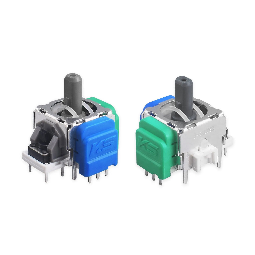 Hall effect replacement joystick component for PS5 PS4 XBOX and Switch Pro controllers.