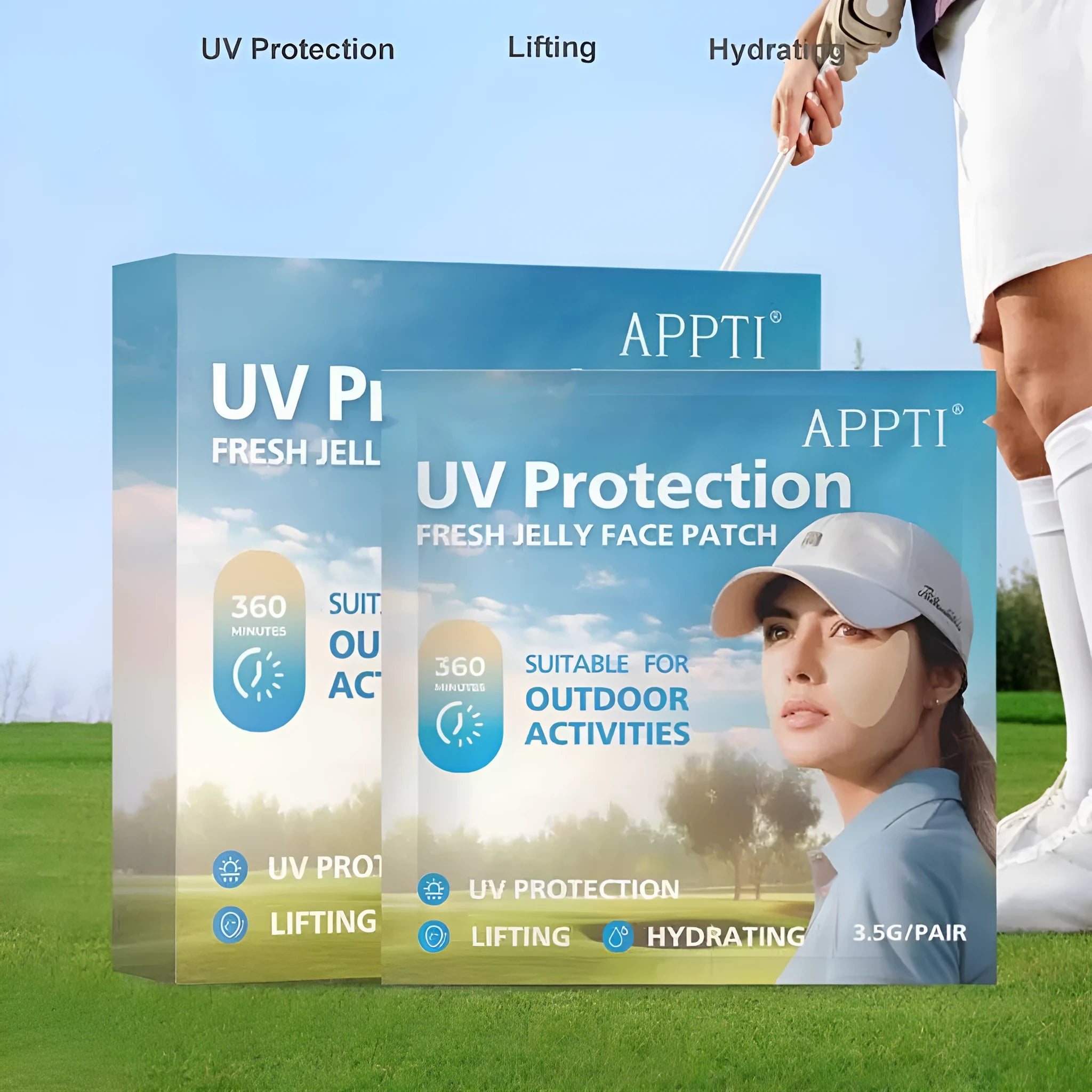 UV protection eyes mask for outdoor sports with 5ml/g content in standard specifications